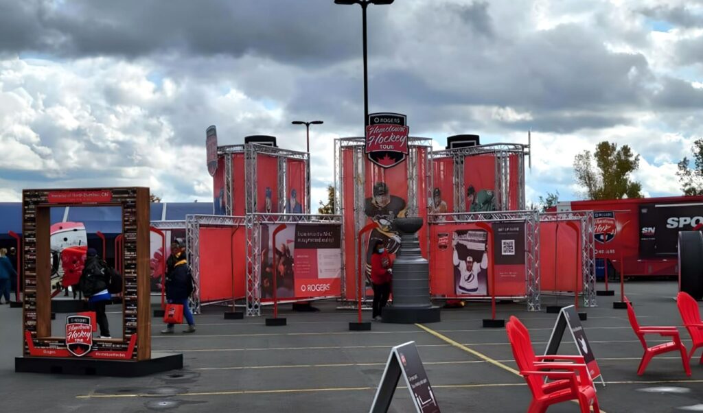 Hometown Hockey Display