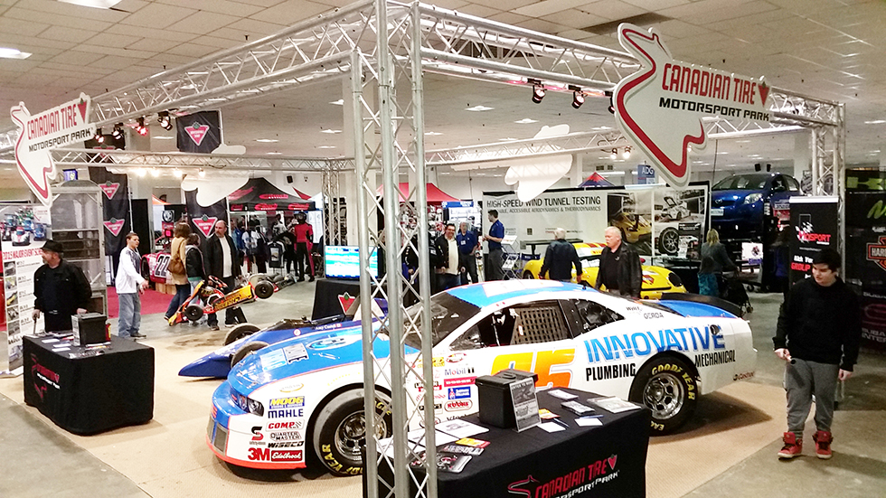Canadian Tire Motorsport Booth