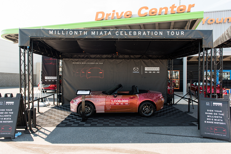 Mazda Miata Booth
